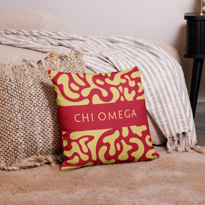 Chi Omega Pillow Case