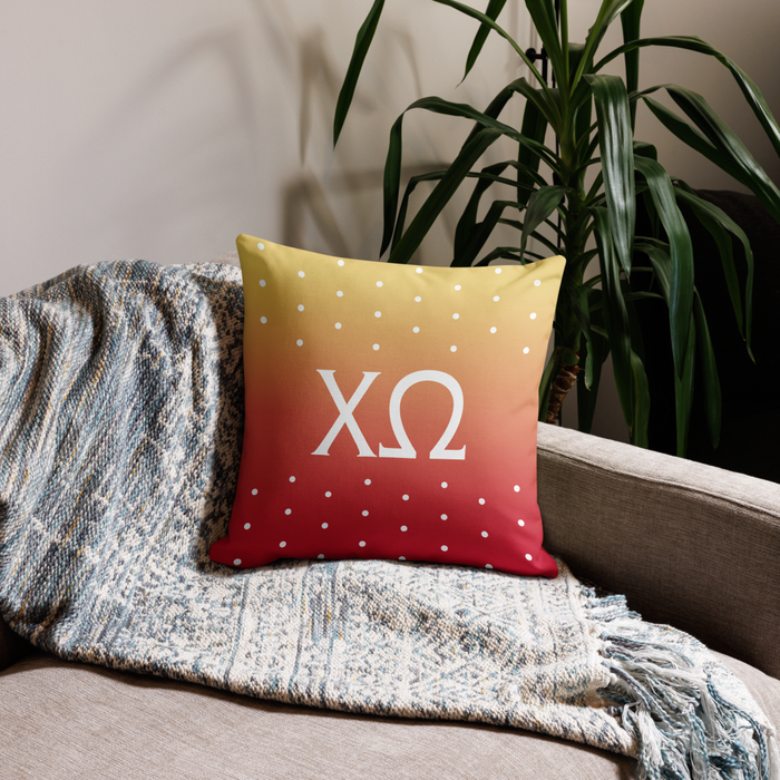 Chi Omega Pillow Case