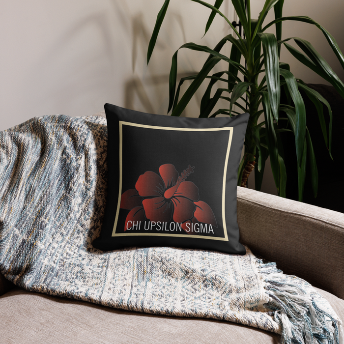 Chi Upsilon Sigma Pillow Case