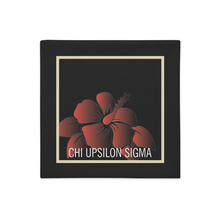 Chi Upsilon Sigma Pillow Case