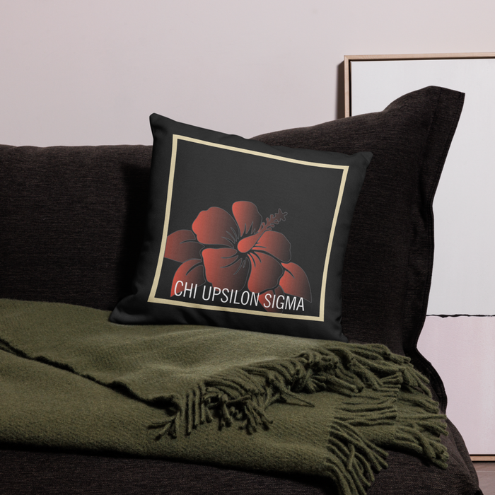 Chi Upsilon Sigma Pillow Case