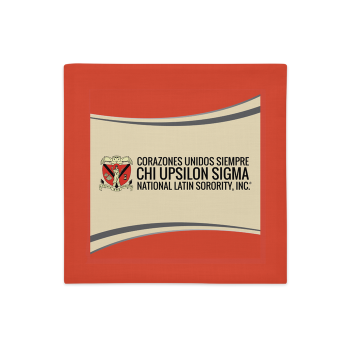 Chi Upsilon Sigma Pillow Case