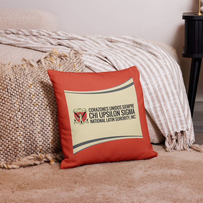 Chi Upsilon Sigma Pillow Case