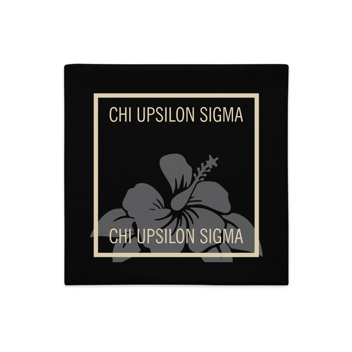 Chi Upsilon Sigma Pillow Case