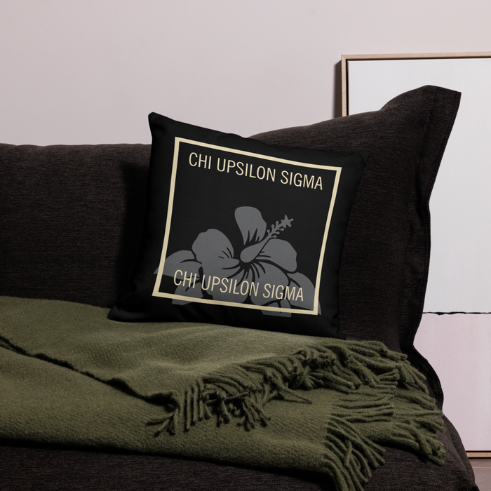 Chi Upsilon Sigma Pillow Case