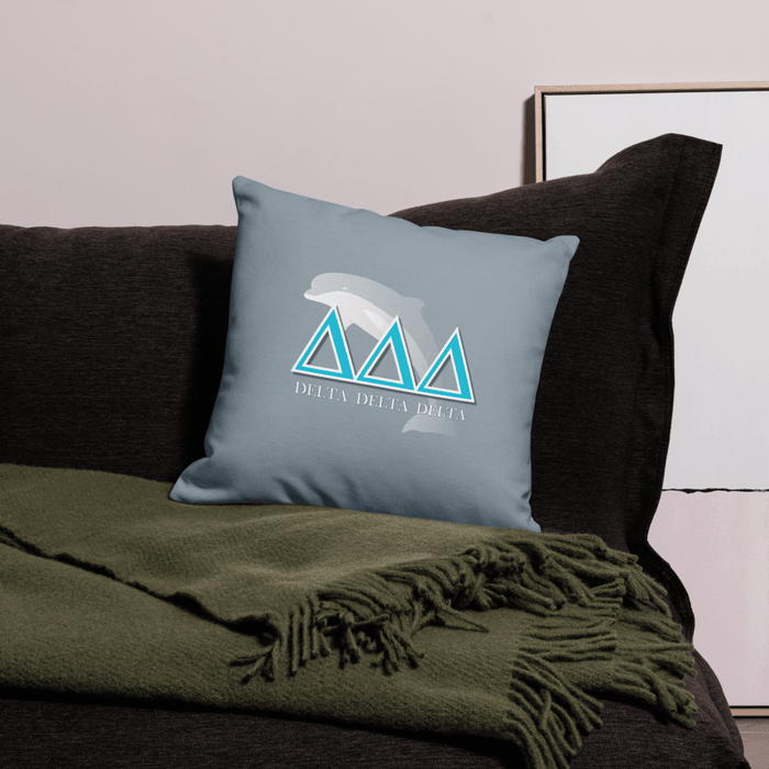 Delta Delta Delta Pillow Case