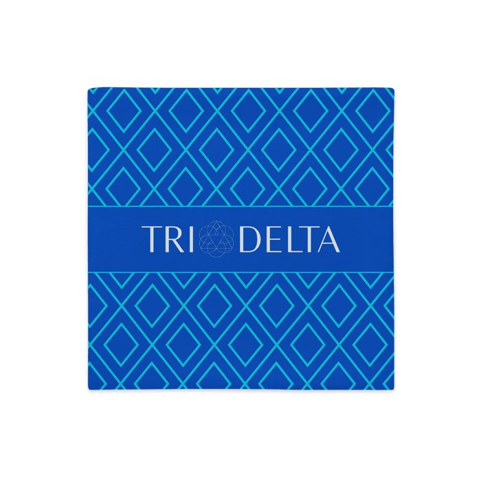 Delta Delta Delta Pillow Case