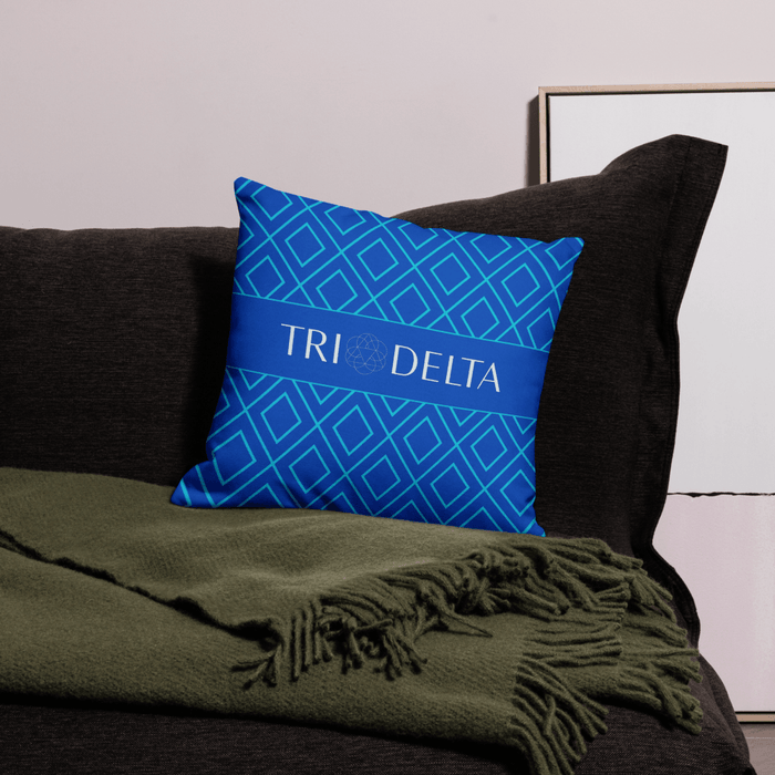 Delta Delta Delta Pillow Case