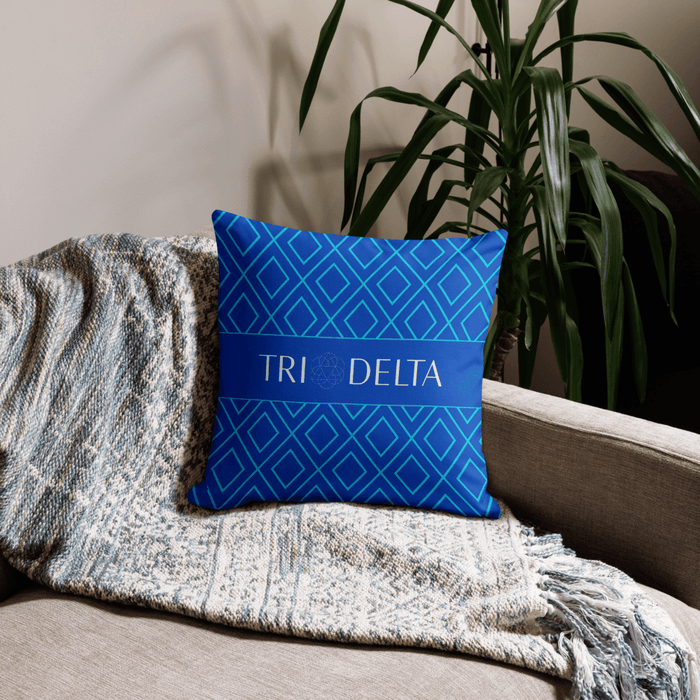 Delta Delta Delta Pillow Case