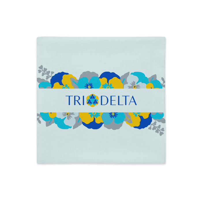 Delta Delta Delta Pillow Case