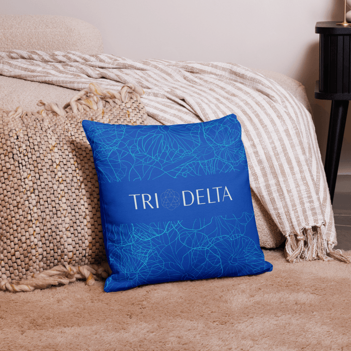 Delta Delta Delta Pillow Case