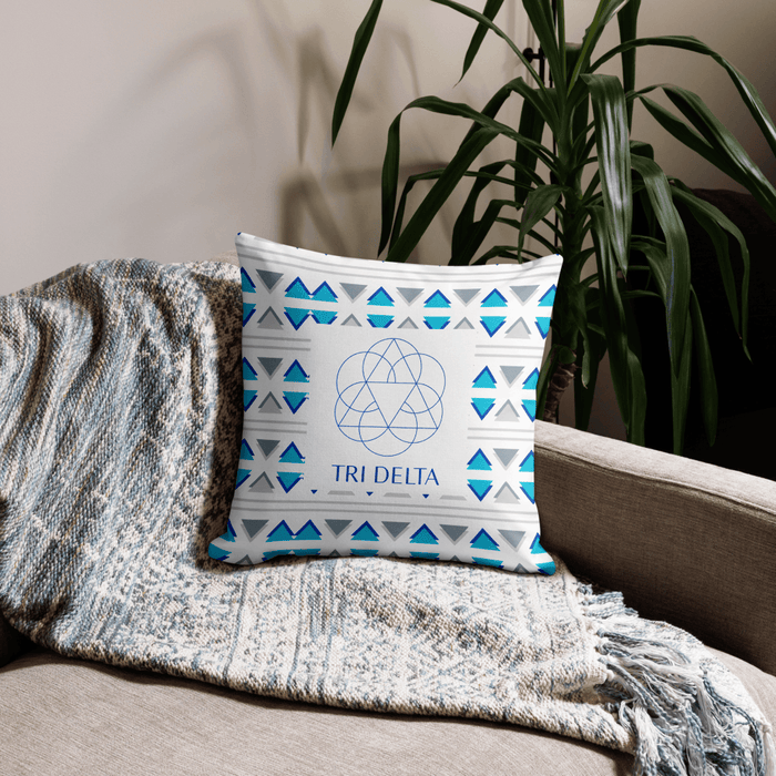 Delta Delta Delta Pillow Case