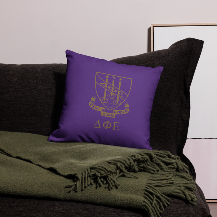 Delta Phi Epsilon Pillow Case