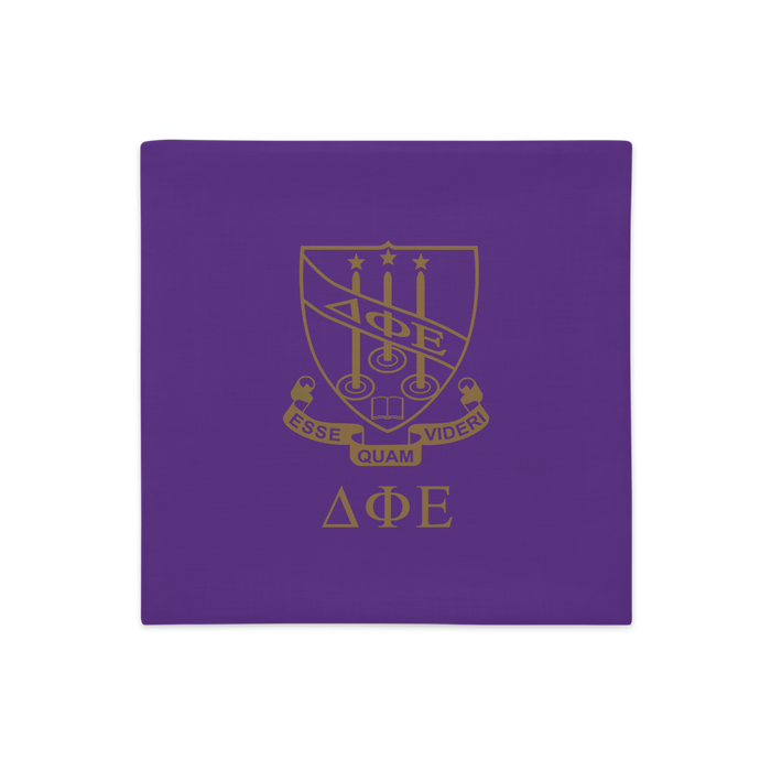 Delta Phi Epsilon Pillow Case