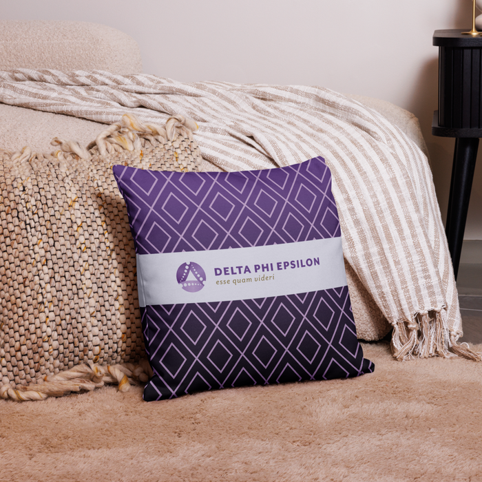 Delta Phi Epsilon Pillow Case