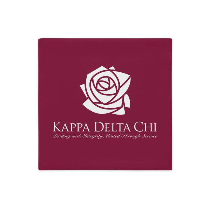 Kappa Delta Chi Pillow Case