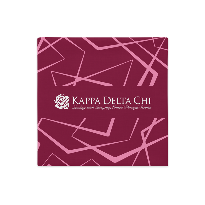 Kappa Delta Chi Pillow Case