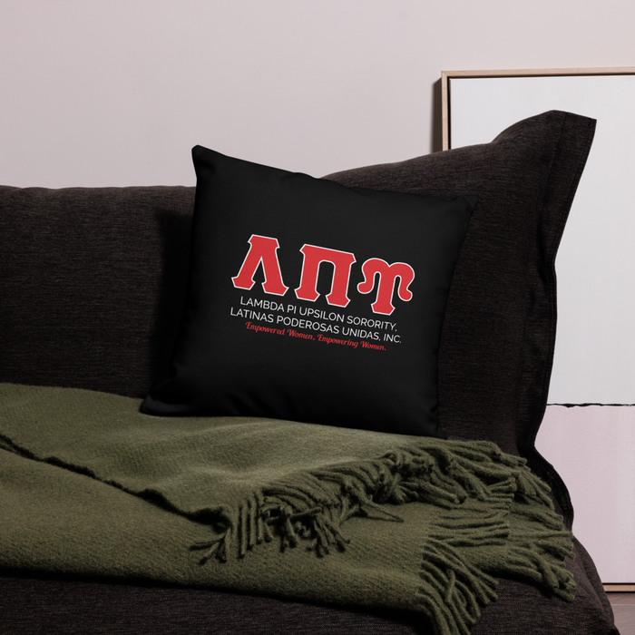 Lambda Pi Upsilon Pillow Case