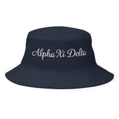 Alpha Xi Delta Luggage Bag Tag (round)
