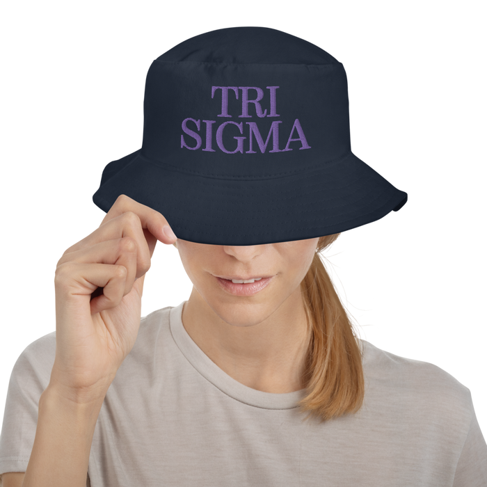 Sigma Sigma Sigma Bucket Hat