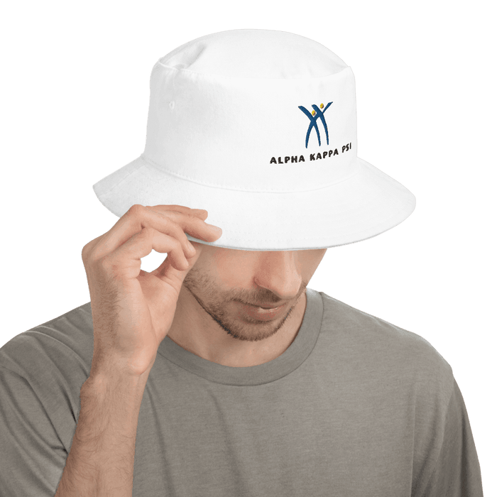 Kappa bucket hat 2024 white