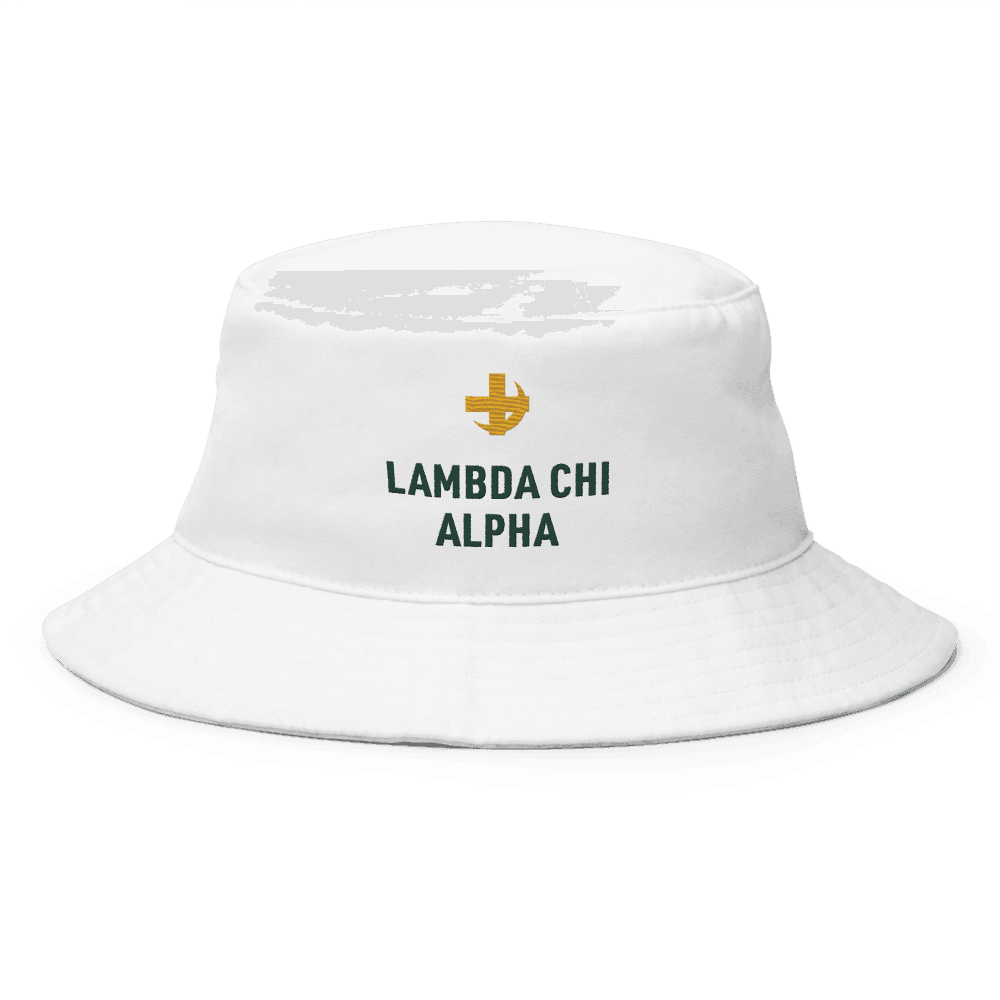 Lambda Chi Alpha Officially Licensed Bucket Hat - Greek Life ...