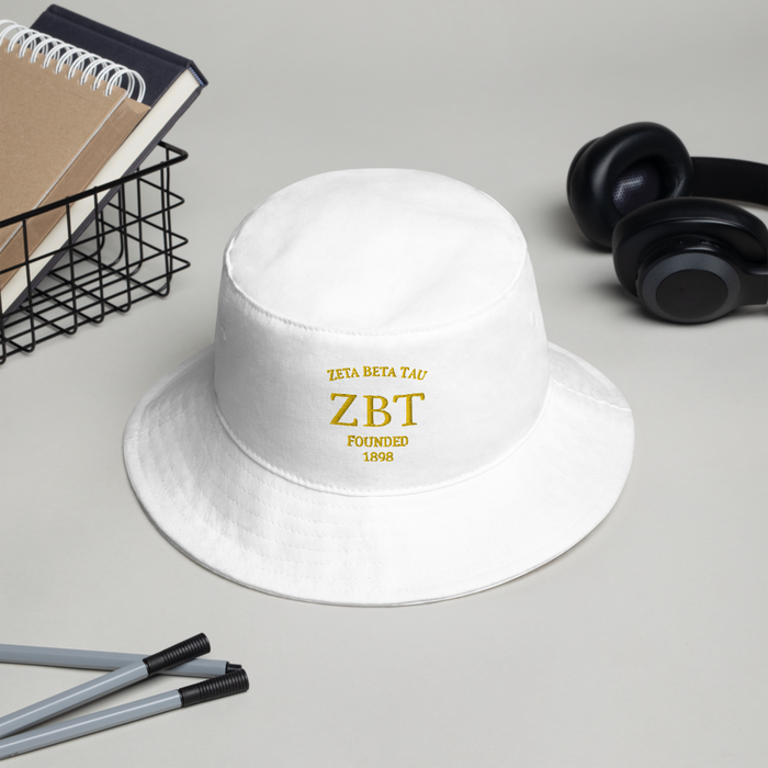 Zeta Beta Tau Bucket Hat