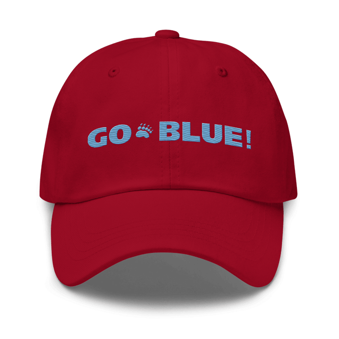 University of Maine Black Bears Go Blue! Classic Dad Hats