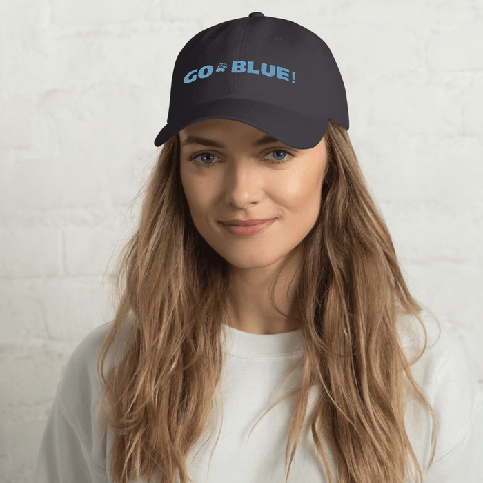 University of Maine Black Bears Go Blue! Classic Dad Hats