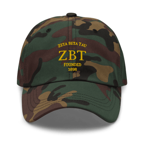 Zeta Beta Tau Classic Dad Hats