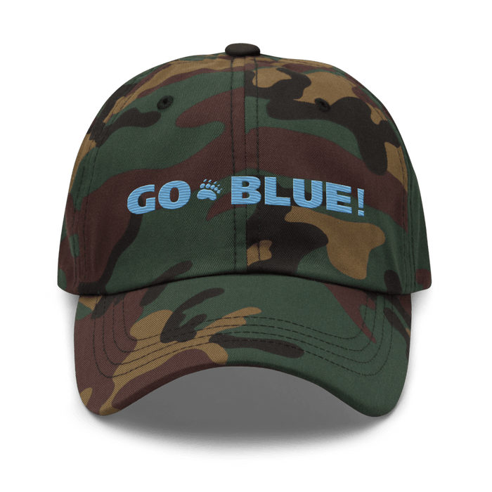 University of Maine Black Bears Go Blue! Classic Dad Hats