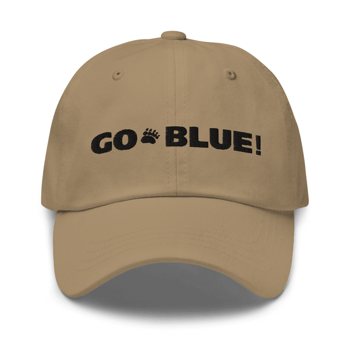 University of Maine Black Bears Go Blue! Classic Dad Hats