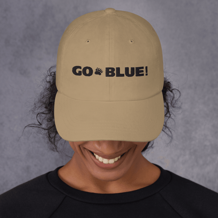 University of Maine Black Bears Go Blue! Classic Dad Hats