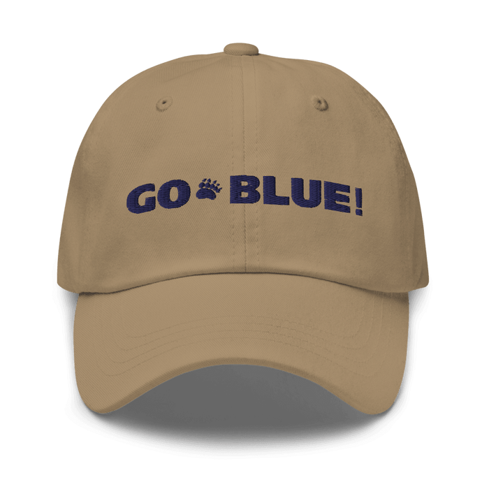 University of Maine Black Bears Go Blue! Classic Dad Hats