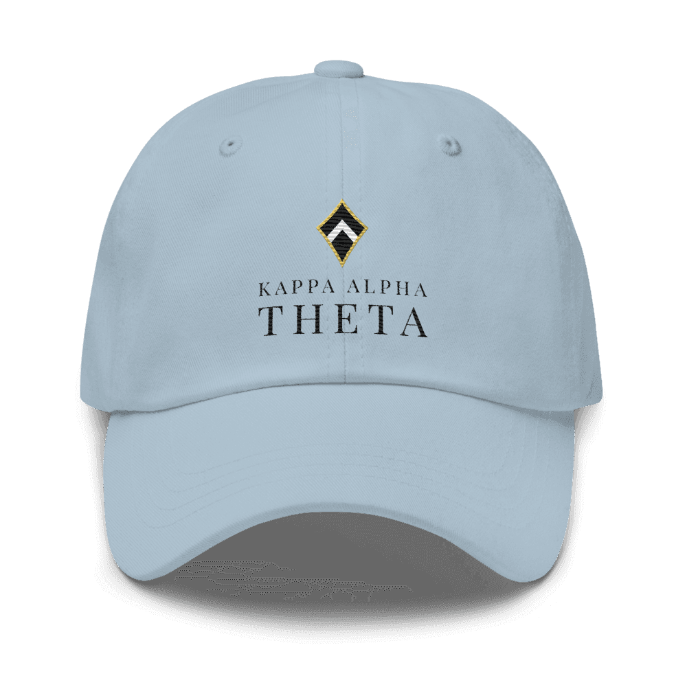 Kappa Alpha Theta Officially Licensed Classic Dad Hat - Greek Life ...