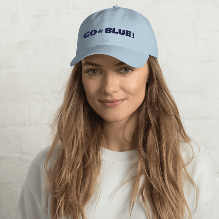 University of Maine Black Bears Go Blue! Classic Dad Hats