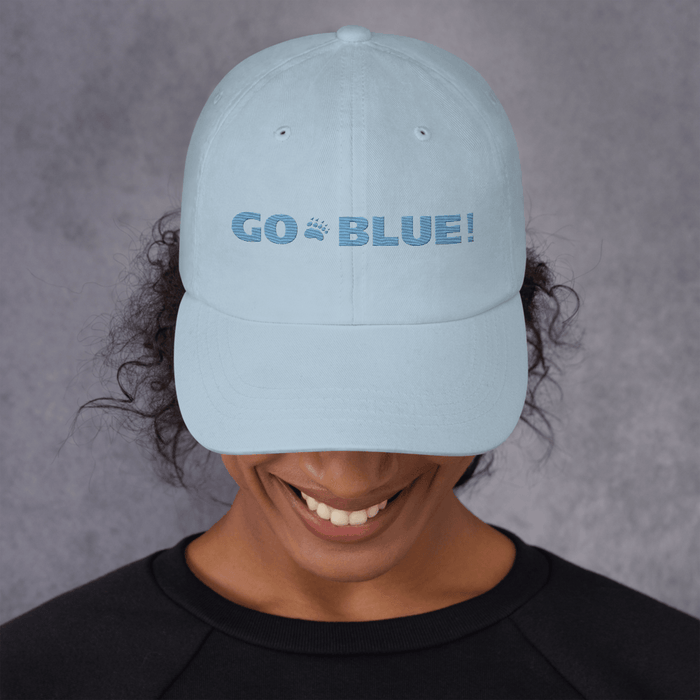 University of Maine Black Bears Go Blue! Classic Dad Hats