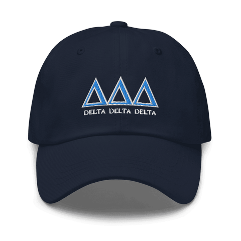 Delta Delta Delta Classic Dad Hats
