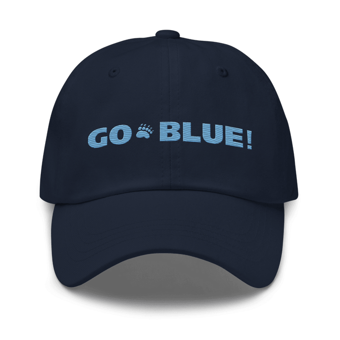 University of Maine Black Bears Go Blue! Classic Dad Hats