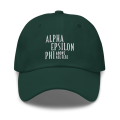 Alpha Epsilon Phi Decorative License Plate