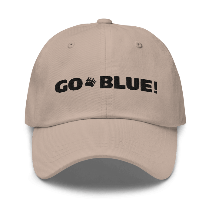 University of Maine Black Bears Go Blue! Classic Dad Hats