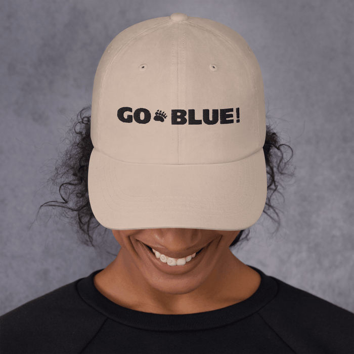 University of Maine Black Bears Go Blue! Classic Dad Hats