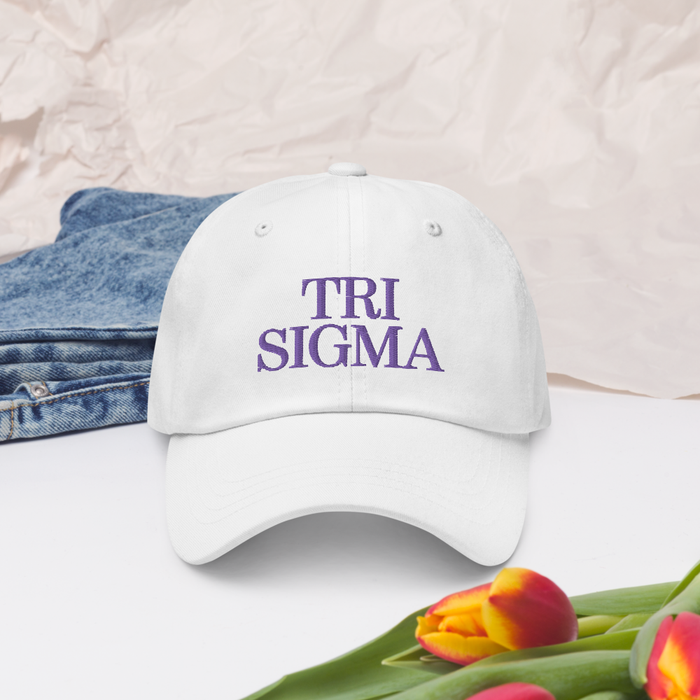 Sigma Sigma Sigma Classic Dad Hats