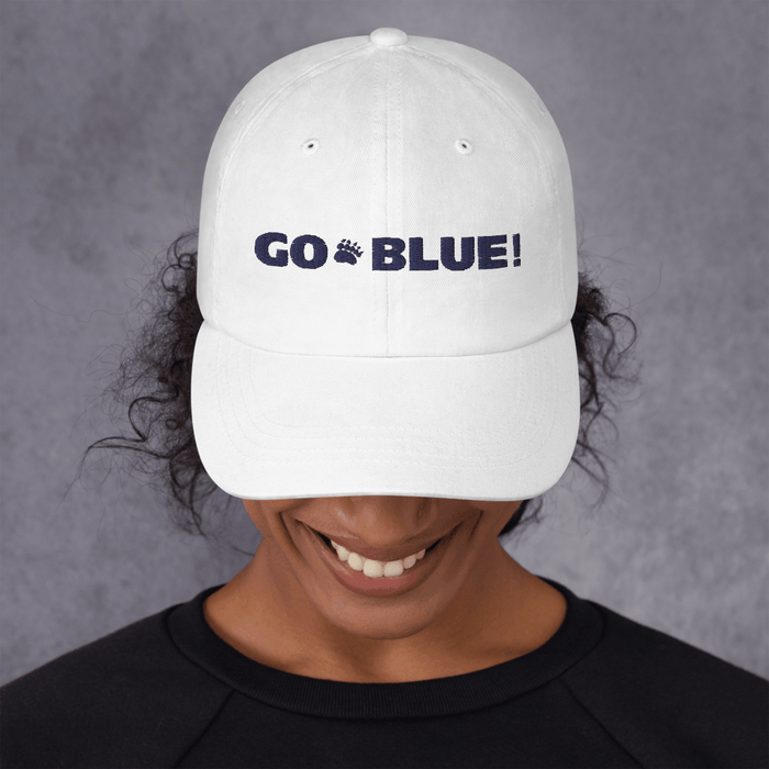 University of Maine Black Bears Go Blue! Classic Dad Hats