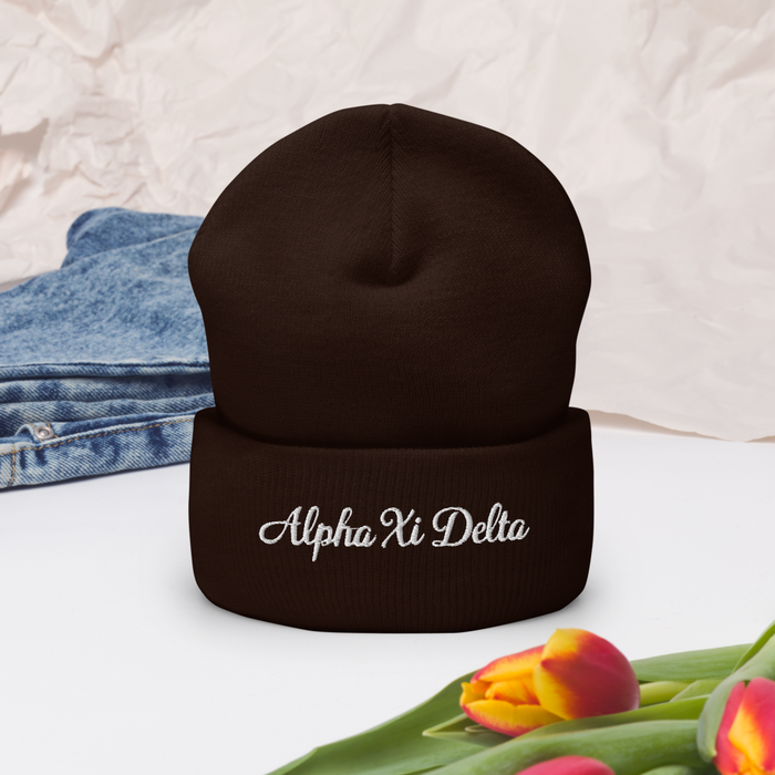 Alpha Xi Delta Beanies