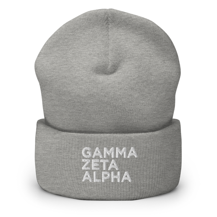 Gamma Zeta Alpha Beanies