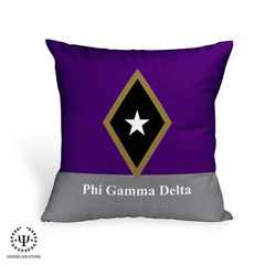 Phi Gamma Delta Absorbent Ceramic Coasters with Holder (Set of 8)