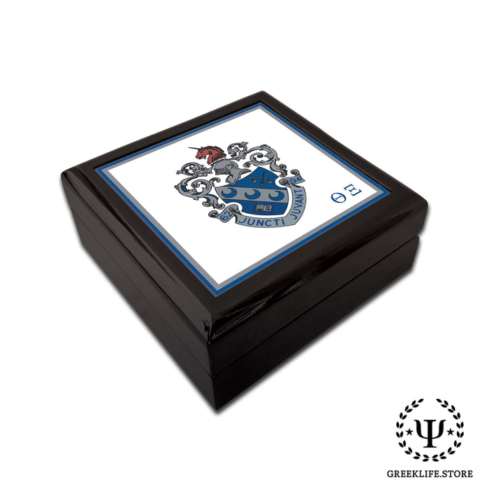 Theta Xi Keepsake Box Wooden