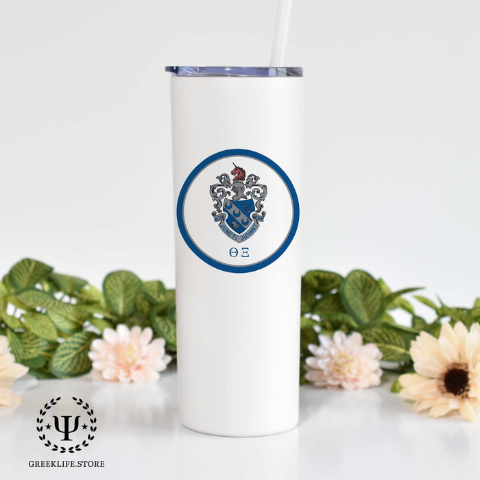 Theta Xi Stainless Steel Skinny Tumbler 20 OZ