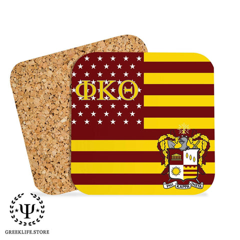 Phi Kappa Theta Beverage Coasters Square (Set of 4)